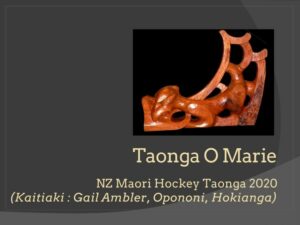 NZ Maori Hockey Taonga